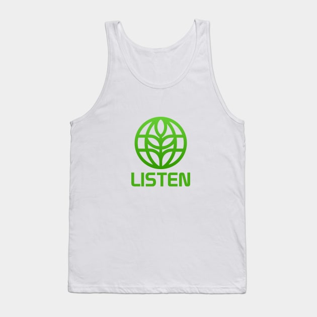 Listen to the Land Tank Top by SpectroRadio
